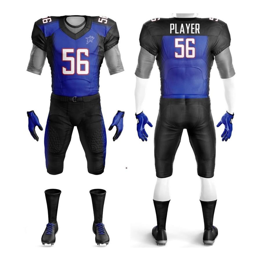 American Football Uniform